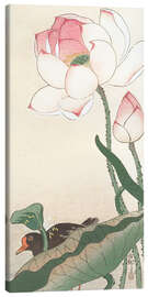 Canvas-taulu  lotus - Ohara Koson