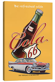 Canvas-taulu  Cola Advertising - Georg Huber