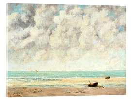 Akryylilasitaulu  Calm lake - Gustave Courbet