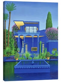 Canvas-taulu  Majorelle Gardens, Marrakech - Larry Smart