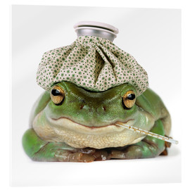 Akryylilasitaulu  Sick frog - Darwin Wiggett