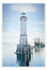 Juliste  beautiful lighthouse at Lindau