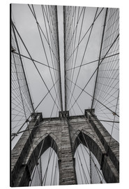 Alumiinitaulu  Brooklyn Bridge in New York