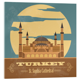 Akryylilasitaulu  Turkey - Hagia Sophia