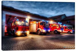 Canvas-taulu  Fire trucks - Markus Will