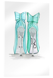 Akryylilasitaulu  Tiffany's Shoes - Rongrong DeVoe