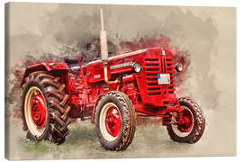 Canvas-taulu  McCormick tractor Oldtimer - Peter Roder