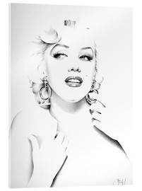 Akryylilasitaulu  Marilyn Monroe - Ileana Hunter