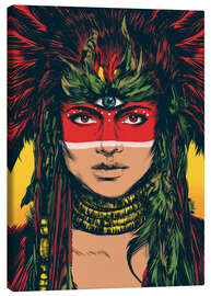 Canvas-taulu  Aztec goddess - Paola Morpheus