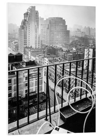 PVC-taulu  New York: View from penthouse, 56 Seventh Avenue, Manhattan - Christian Müringer