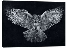 Canvas-taulu  Owl 1 - Christian Klute