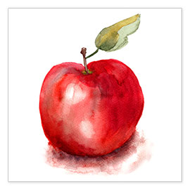 Juliste Sweet apple watercolor
