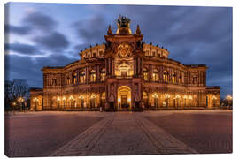 Canvas-taulu  Semper Opera Dresden Germany - Achim Thomae