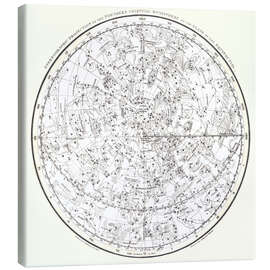 Canvas-taulu  Northern Celestial Hemisphere - Alexander Jamieson