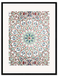 Kehystetty taidepainatus  Moroccan mosaic - Art Couture